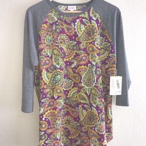 LuLaRoe Randy Top New With Tags. Size XL 008